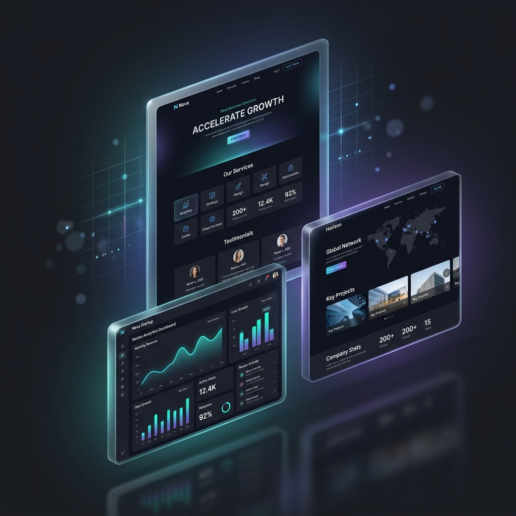Business Website Mockup