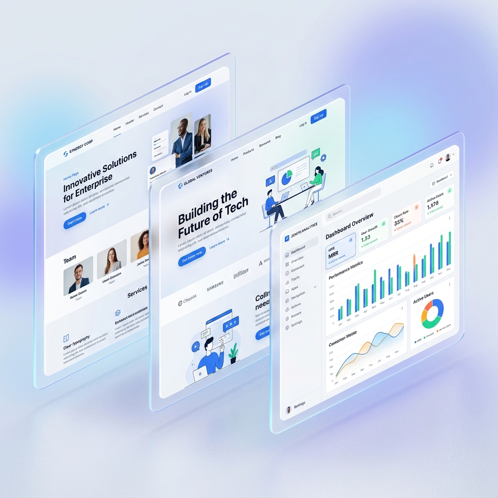 Business Website Mockup