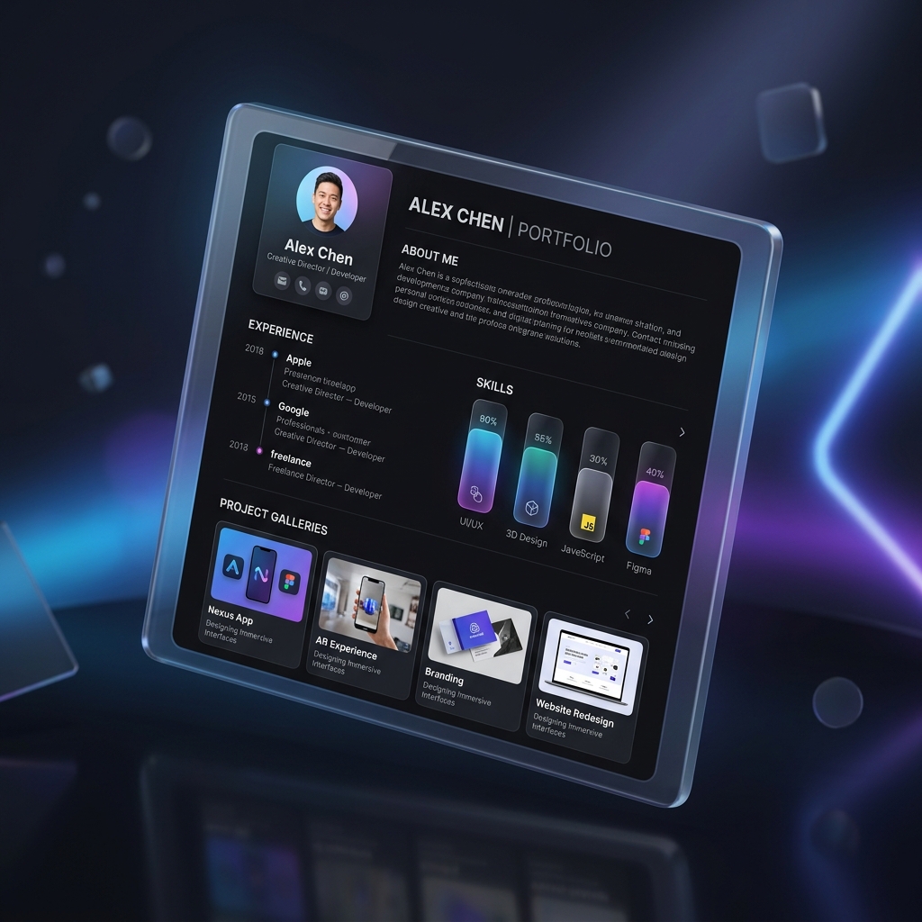 Digital Portfolio Mockup